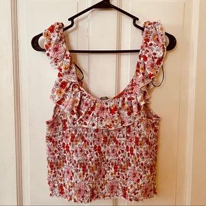 Floral Crop Top